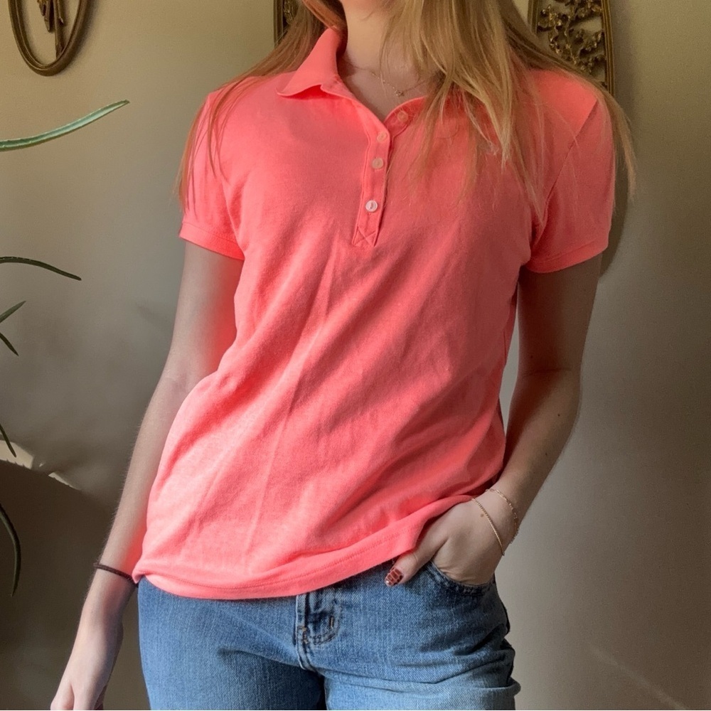Aeropostale Coral Polo Shirt - Picture 8 of 10